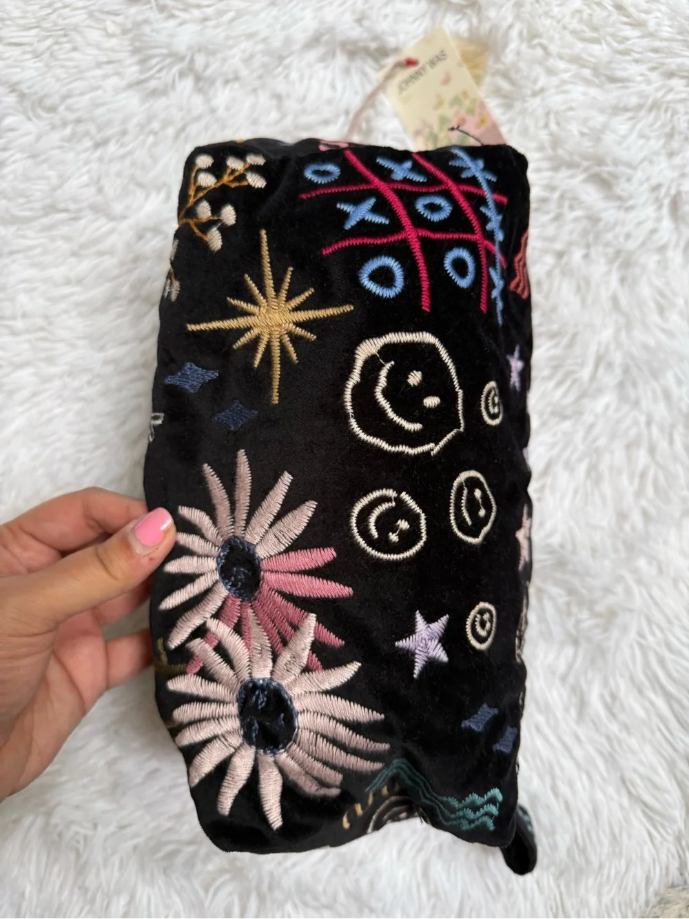 NWT Johnny Was Soho Makeup Bag